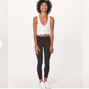 Lululemon align pant 25” Nulu‎ 4 black established 06 RARE